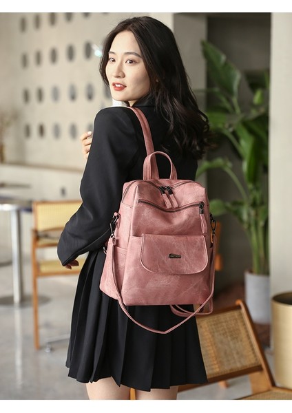 Çanta Büyük Kapasiteli Kadın Sırt Çantası Omuz Çantası Kadın Çanta Vintage Sırt Çantası Kadın Bags (Yurt Dışından) fiyatları