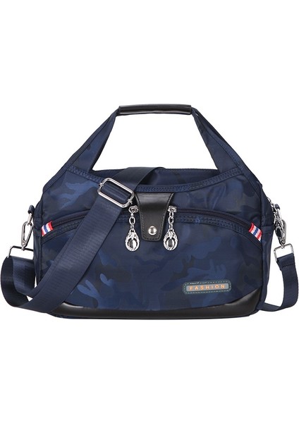 Kadın Oxford Kumaş Omuz Çantası Crossbody Çanta (Yurt Dışından)