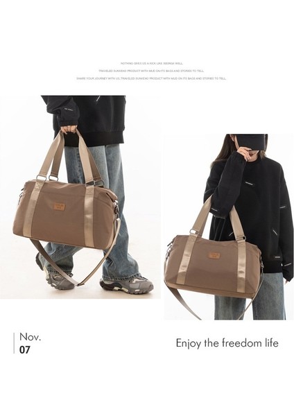 Büyük Kapasiteli Seyahat Çantası Bagaj Çantasının Kuru ve Islak Ayrımı (Yurt Dışından) fırsatları