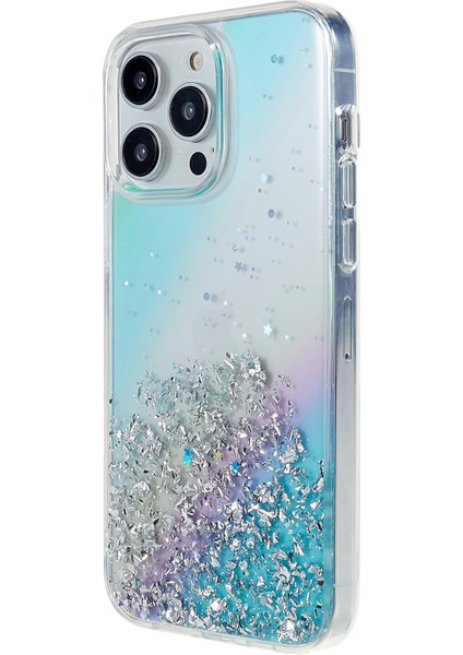 iPhone 15 Pro Pc+Tpu Şık Işıltılı Düşme Önleyici Telefon Kılıfı (Yurt Dışından) modelleri