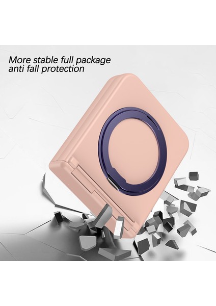 Samsung Galaxy Z 5 5g Döndürülebilir Halka Sert Pc Sırt Manyetik Telefon Kılıfı (Yurt Dışından) fırsatları