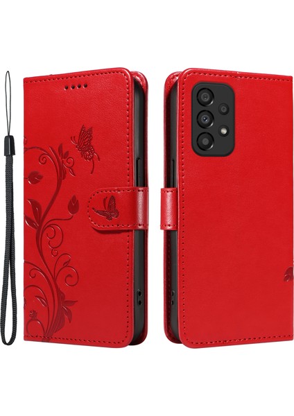 Samsung Galaxy A53 5g Pu Deri Telefon Kılıfı (Yurt Dışından)