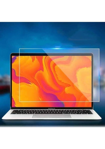 Macbook Air 13.6" 2022 (M2 Çip) A2681 Uyumlu Ekran Koruyucu Jelatin Esnek Cam Tam Uyum