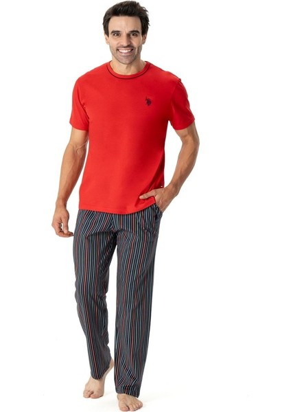 18800 Erkek Kısa Kollu Pijama Takımı