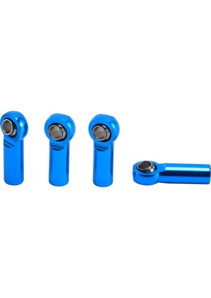 Bağlantı Rot Ucu Rotil 10 Adet Metal M3 Bağlantı Rot Ucu Rotil 1/10 Rc Araba Paletli Eksenel SCX10 D90 D110 CC01, Mavi (Yurt Dışından)