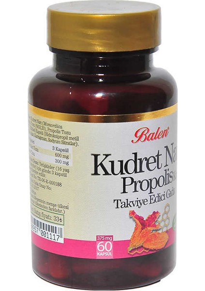 Kudret Narı Propolis 60 Kapsül fiyatları