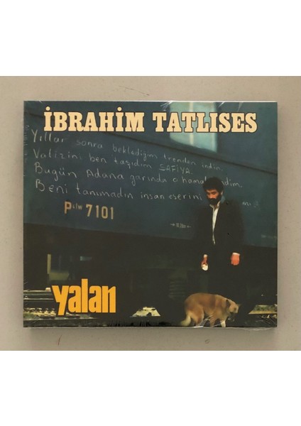 Ibrahim Tatlıses Yalan CD (Jelatininde Sıfır Cd)