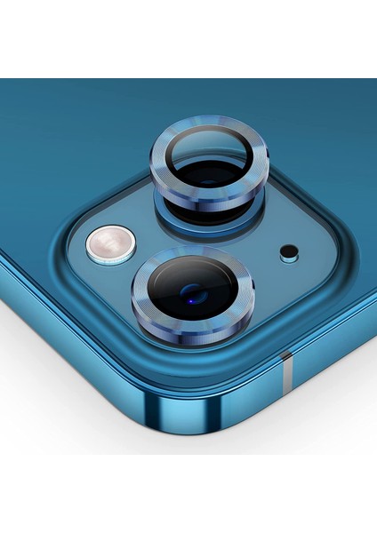 iPhone 13 Kamera Koruyucu Lens Alüminyum Alışımlı Cam