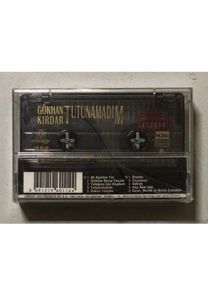 Gökhan Kırdar Tutunamadım Kaset (Jelatininde Sıfır Kaset)