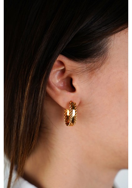 Güzide 22 Ayar Altın Halka Küpe fiyatları