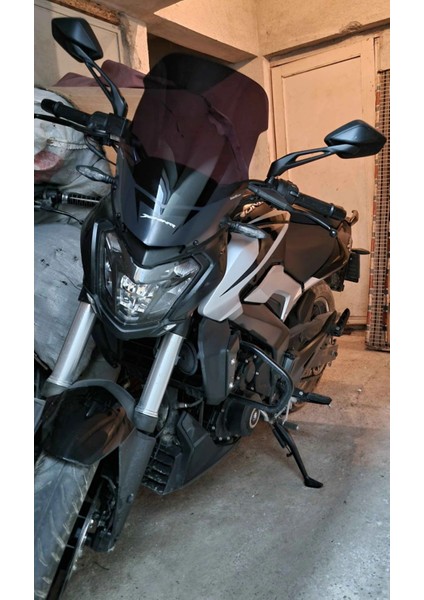 Bajaj Dominar 250 -400 Füme Ön Cam Siperlik ,biadil Marka Tur Camı 42 cm (2017-2024) Arasmoto