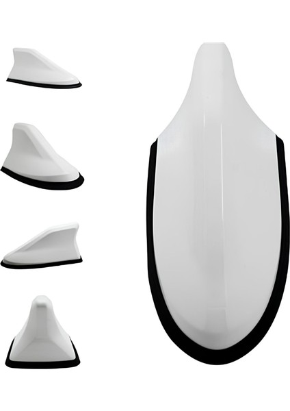 Ford Connect Uyumlu Köpek Balığı Balık Sırtı Shark Anten Beyaz