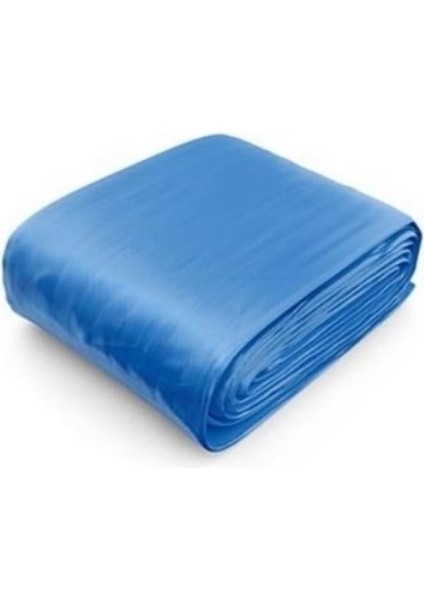 Su Geçirmez Pvc-Parafin Gölgelik Çadır-Tente-Branda Mavi 4x5 M