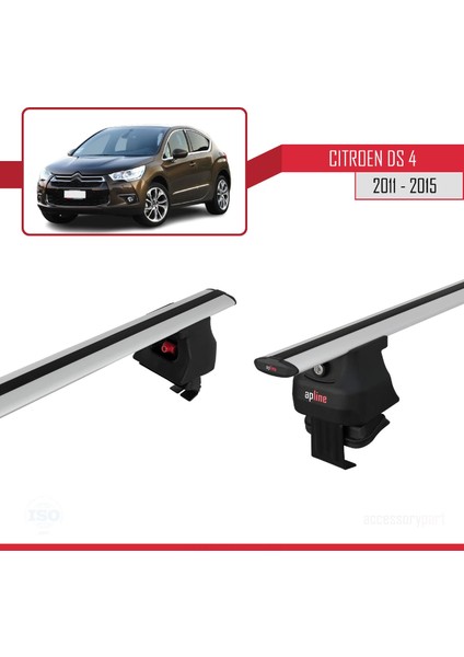 Citroen Ds4 2011-2015 Arası ile Uyumlu Ace-4 Ara Atkı Tavan Barı Gri fiyatları