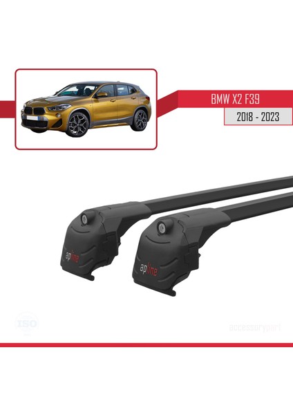 Bmw X2 F39 2018 ve Sonrası ile Uyumlu Ace-2 Ara Atkı Tavan Barı Siyah fırsatları
