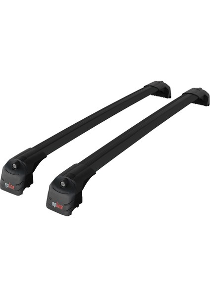 Audi Q7 (4m) 2016 ve Sonrası ile Uyumlu Ace-2 Ara Atkı Tavan Barı Siyah