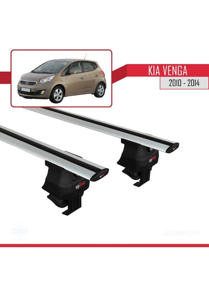 Kia Venga 2010-2014 Arası ile Uyumlu Ace-4 Ara Atkı Tavan Barı Gri fiyatları