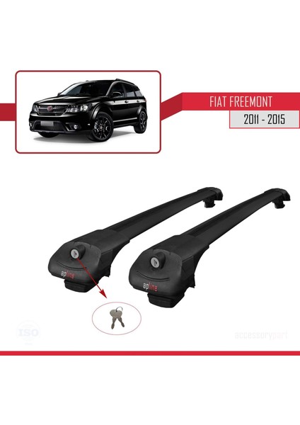 Fiat Freemont 2011-2015 Arası ile Uyumlu Ace-1 Ara Atkı Tavan Barı Siyah fırsatları