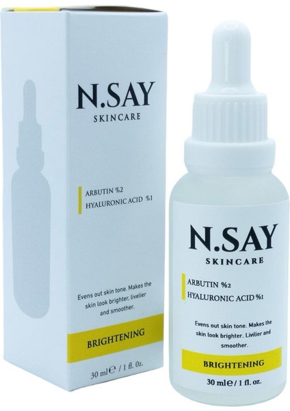 Leke Karşıtı Arbutin Cilt Bakım Serumu Arbutin %2 Hyaluronic Acid 30 ml fiyatları