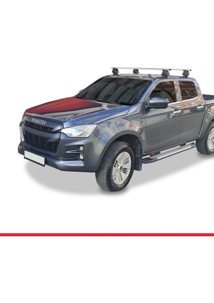 Isuzu D-Max 2019 ve Sonrası ile Uyumlu Ace-4 Ara Atkı Tavan Barı Gri fiyatları