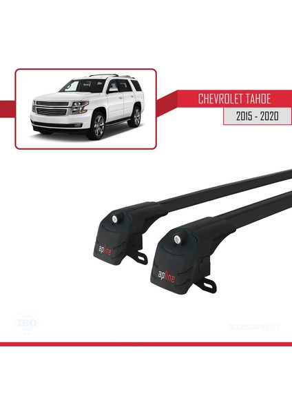 Chevrolet Tahoe 2015-2020 Arası ile Uyumlu Ace-2 Ara Atkı Tavan Barı Siyah fırsatları