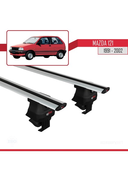 Mazda 121 1991-2002 Arası ile Uyumlu Ace-4 Ara Atkı Tavan Barı Gri fiyatları
