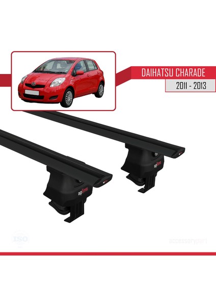 Daihatsu Charade 2011-2013 Arası ile Uyumlu Ace-4 Ara Atkı Tavan Barı Siyah fırsatları