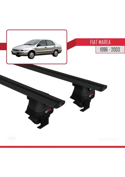 Fiat Marea 1996-2003 Arası ile Uyumlu Ace-4 Ara Atkı Tavan Barı Siyah fırsatları