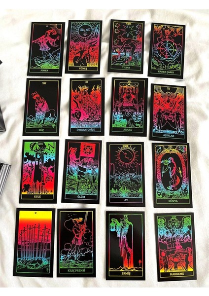 78 Kartlı Regin Mini Rainbow Tarot Destesi fırsatları