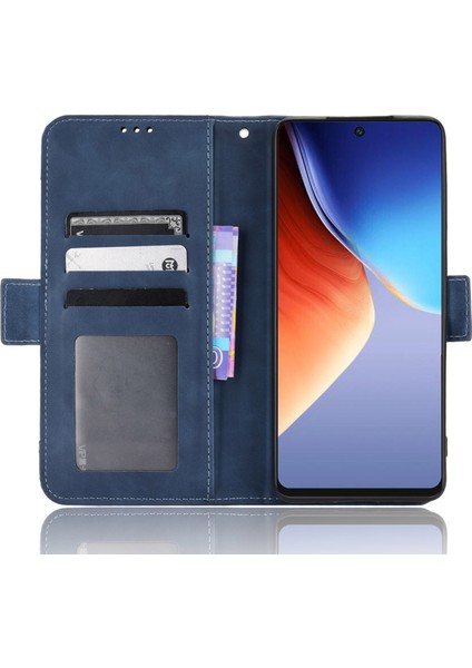Tecno Camon 20 Pro 4g / 20 4g Pu Deri Cüzdan Kılıf Kapak Standı Koruyucu Telefon Kapağı (Yurt Dışından)