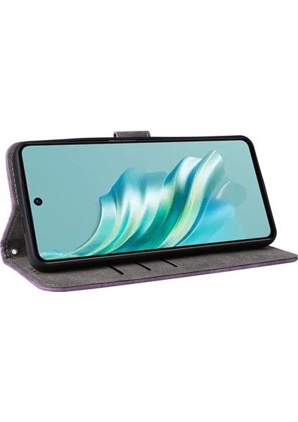 Tecno Spark 20 Askılı Pu Deri Cüzdan Telefon Kılıfı (Yurt Dışından)