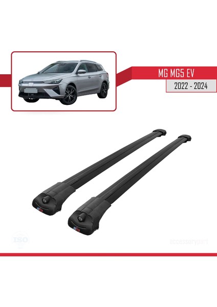 Mg Mg5 Ev 2022 ve Sonrası ile Uyumlu Ace-1 Ara Atkı Tavan Barı Siyah modelleri
