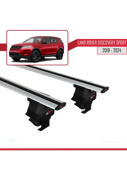 Land Rover Discovery Sport 2 2019 ve Sonrası ile Uyumlu Ace-4 Ara Atkı Tavan Barı Gri modelleri