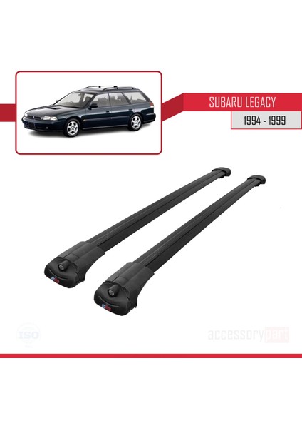 Subaru Legacy 1994-1999 Arası ile Uyumlu Ace-1 Ara Atkı Tavan Barı Siyah modelleri