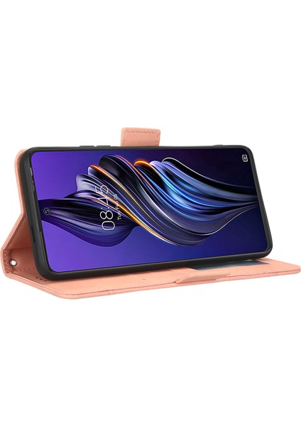 Tecno Pova 3 4g Çoklu Kart Yuvaları Pu Deri Flip Standı Cüzdan Kılıf (Yurt Dışından)