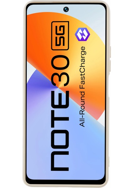 Infinix Note 30 4g / 5g Tpu Kılıf Yumuşak Fiber Astarlı Darbeye Dayanıklı Telefon Kapağı (Yurt Dışından)