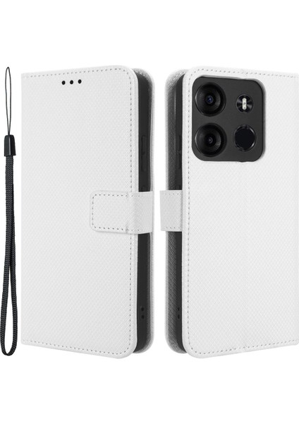 Tecno Spark Go 2023 4g Flip Cüzdan Kılıf Pu Deri Standı Manyetik Telefon Kapağı (Yurt Dışından)