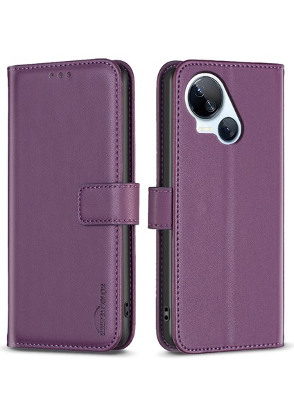 Tecno Spark 10 5g Cüzdan Deri Kılıf Flip Manyetik Telefon Kapağı (Yurt Dışından)