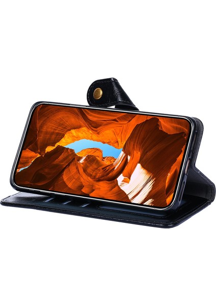 Tecno Spark 10 4g Standı Kabuk Fermuarlı Cep Pu Deri Telefon Kılıfı Kayış (Yurt Dışından)