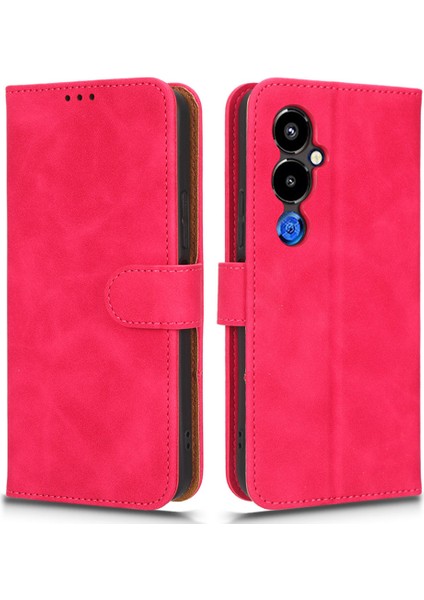 Tecno Pova 4 Pro 4g Pu Deri Flip Cüzdan Standlı Telefon Kapağı Askı ile (Yurt Dışından)