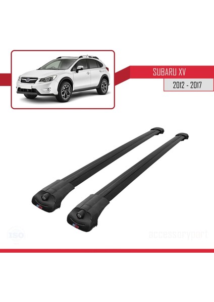 Subaru Xv 2012-2017 Arası ile Uyumlu Ace-1 Ara Atkı Tavan Barı Siyah modelleri