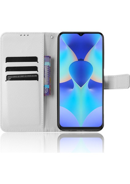 Tecno Spark 10 4g Folio Deri Koruyucu Telefon Kapak Standı Cüzdan Kılıf (Yurt Dışından)