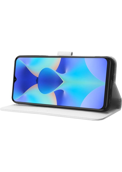 Tecno Spark 10 4g Folio Deri Koruyucu Telefon Kapak Standı Cüzdan Kılıf (Yurt Dışından)