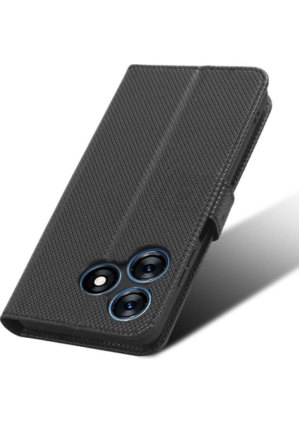 Tecno Spark 10 4g Folio Deri Koruyucu Telefon Kapak Standı Cüzdan Kılıf (Yurt Dışından)