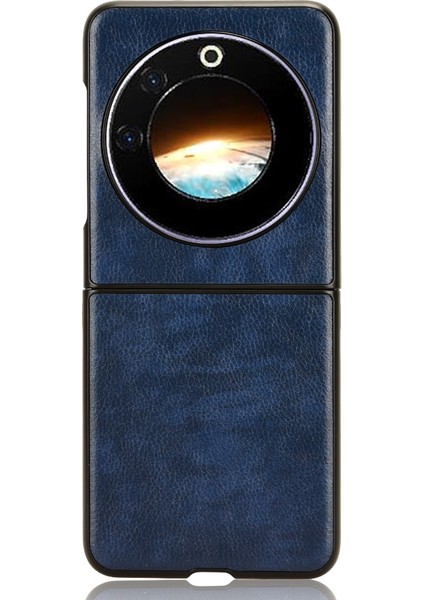 Tecno Phantom V Flip Çizilmez Pu Deri + Pc Litchi Doku Telefon Kapağı (Yurt Dışından)
