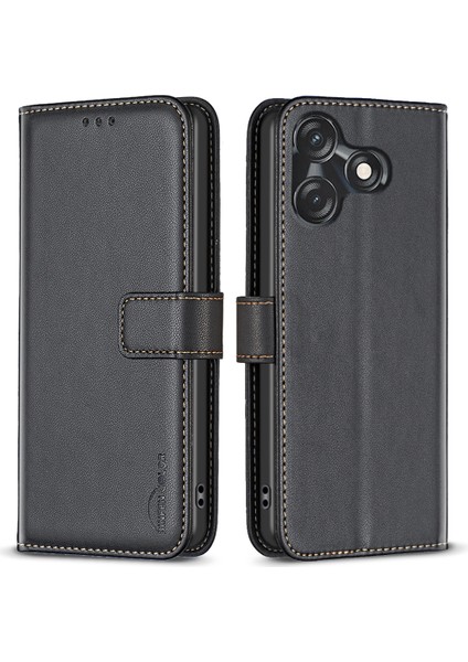 Tecno Spark 10 4g / 10C 4g Pu Deri Telefon Kılıfı (Yurt Dışından)