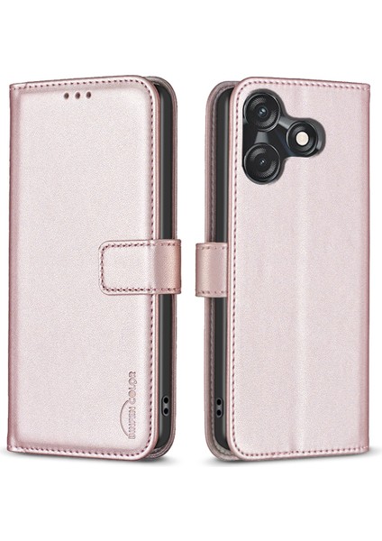 Tecno Spark 10 4g / 10C 4g Pu Deri Telefon Kılıfı (Yurt Dışından)