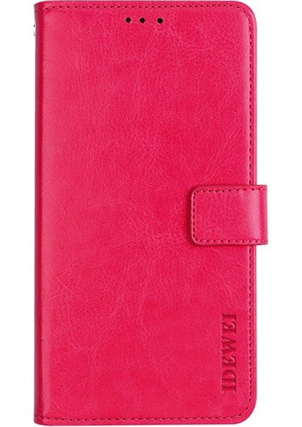 Tecno Pova 3 4g Crazy Horse Doku Pu Deri Flip Standı Cüzdan Kapağı (Yurt Dışından)