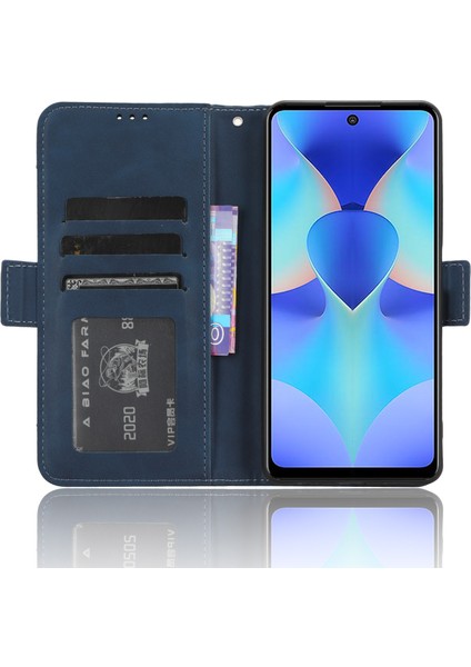 Tecno Spark 10 Pro Deri Kapak Çevirin Çoklu Kart Yuvaları Telefon Kılıfı (Yurt Dışından)