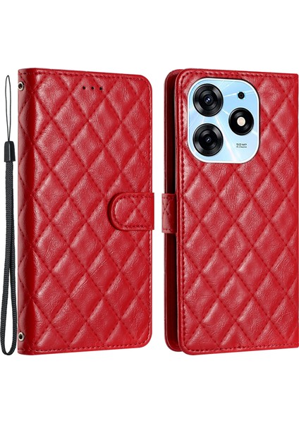Tecno Spark 10 Pro Deri Koruyucu Kılıf Swallet Standlı Telefon Kapağı (Yurt Dışından)